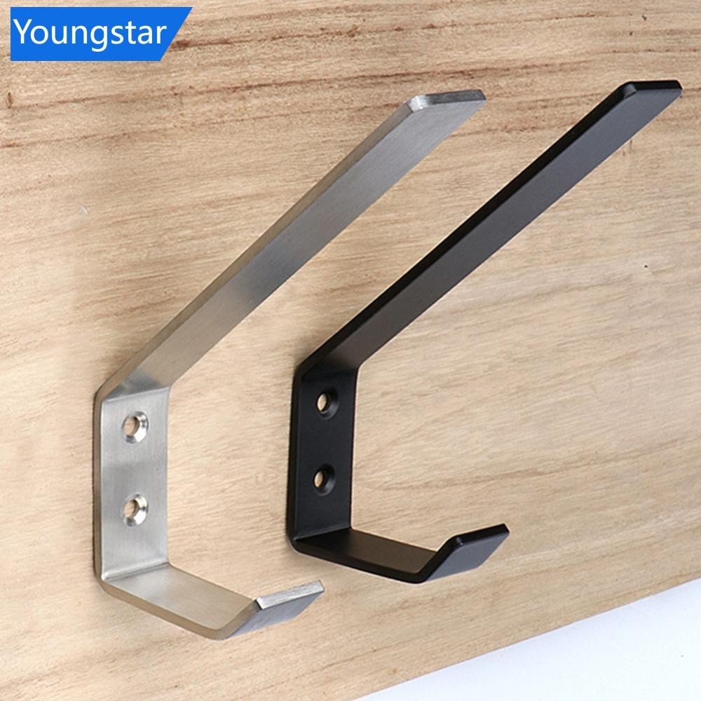 ใช่ รถจักรยานยนต์หมวกกันน็อคติดผนังตะขอชั้นวางเหล็กอเนกประสงค์ตะขอแขวนบ้านกระเป๋าเดินทางแจ็คเก็ตผู้ถือตู้ครัวชั้นวางตะขอ เจ8x6