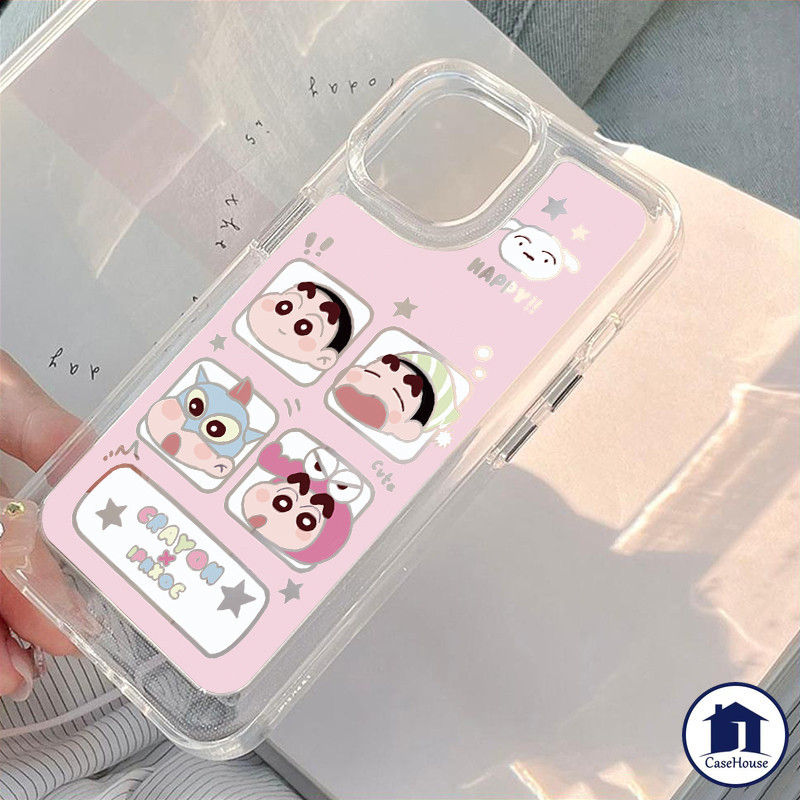เคสนิ่มใสลายเครยอนชินจังสุดน่ารัก เข้ากันได้กับ Redmi 12 12C 13C 9A 10A 10 9 9T 10C A1 9C NFC Note 12 13 11 9 10 8 Pro