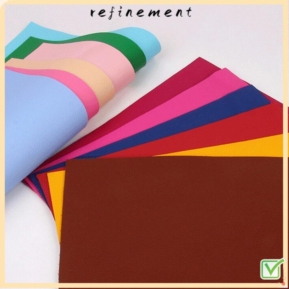 Refinement แผ่นหนังวัวแท้ 20*30 ซม. สําหรับทํากระเป๋าถือ DIY