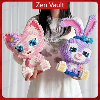 บล็อคตัวต่อปริศนา ขนาดใหญ่ ของเล่นเด็ก ลายการ์ตูนอนิเมะน่ารั…