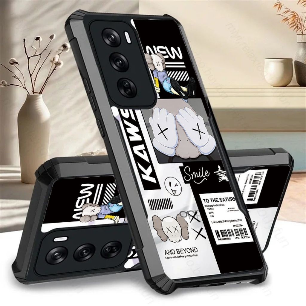 [คลังสินค้าพร้อม] เคสโทรศัพท์โปร่งใสสําหรับ Oppo Reno 12fs 11f 10 9 8t 8z 7z 7se 6z 5 4 3 2z 4g/5g P