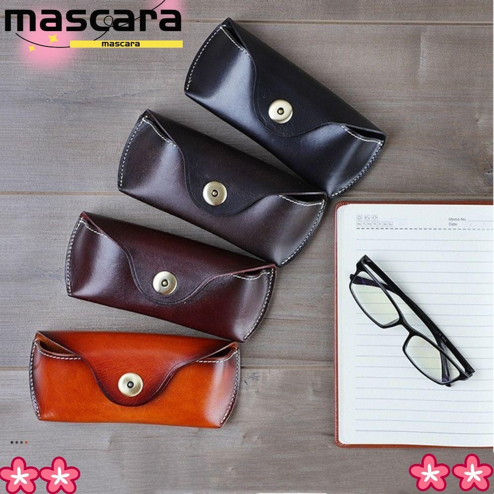 JONY1 Eye Glasses Bag Glasses Women Men Handmade Leather