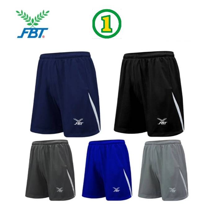 1ตัว FBT กางเกงกีฬา โลโก้ปัก เอวยางยืดพร้อมเชือก 22260
