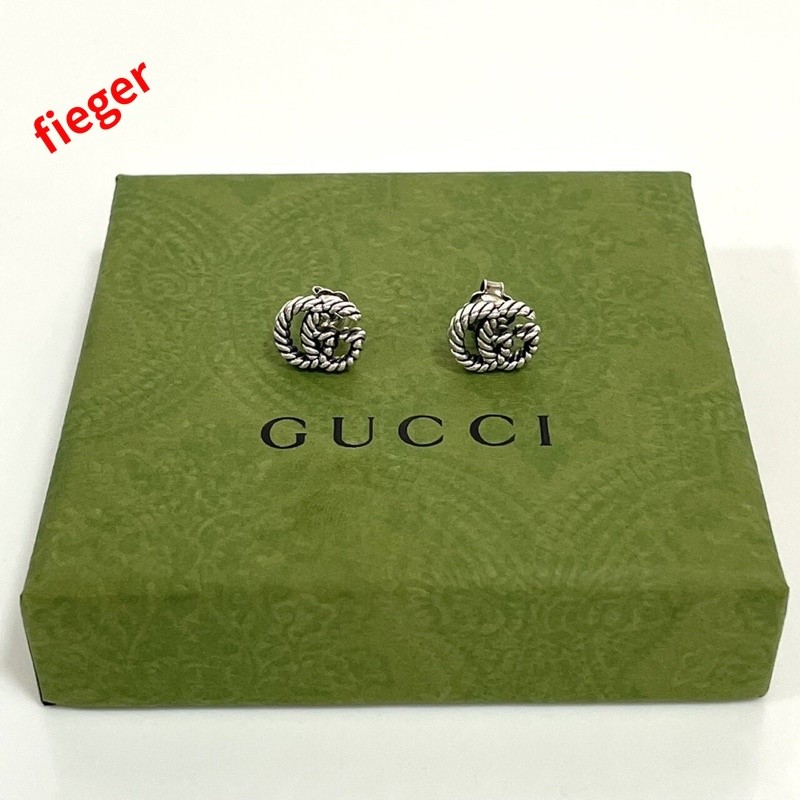 ถูกที่สุด ของแท้ 100% Gucci Earring 1 cm