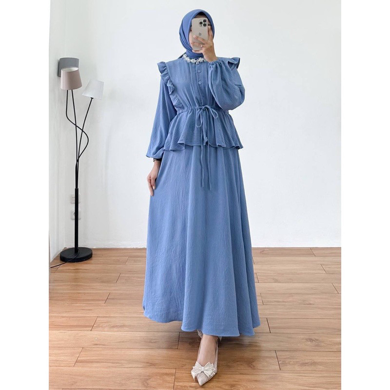 Ivana ROSALINA DRESS MAXY CRINGKEL AIRFLOW