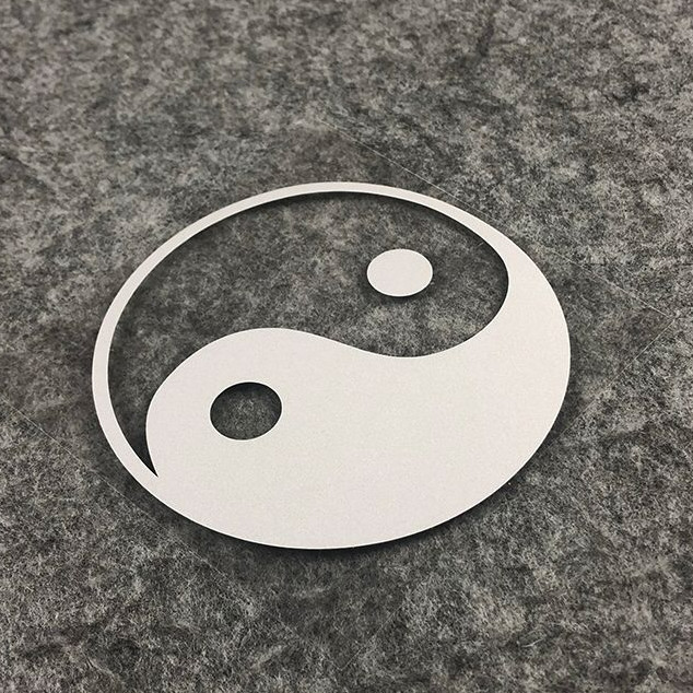 🍀ต้นกำเนิดของวัฒนธรรมจีน Dao Tai Chi รูปภาพ Yin Yang Fish Car Sticker กันน้ำและครีมกันแดด