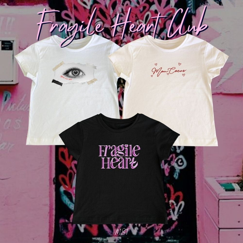 MOST ❤️‍🩹 Fragile Heart Club | USA Cotton | Baby TeeCotton 100%  [S-5XL]