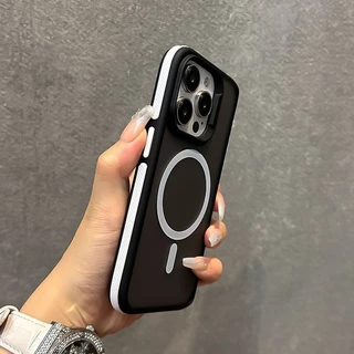 เคสโทรศัพท์สําหรับiphone 16 ProMax Magnetic Matte CASE iPhone 11 12 13 14 15 16 Pro Max iPhone 14/15/16 Plusกันกระแทกและป้องกันการตกกระแทกปลอกป้องกัน