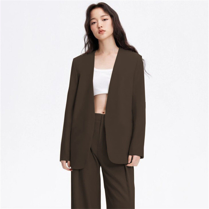 Spring and autumn new suit suit set Goddess Fan 2024 fashionable casual loose popular royal sister suit