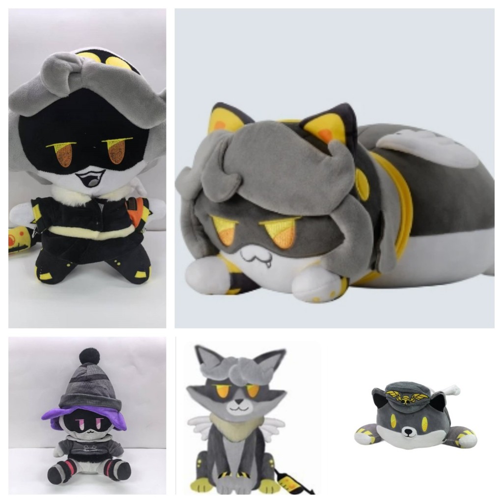 Rytanda MURDER DRONES Plush Cyn Uzi Plushie V Cat N Uzi MURDER DRONES สุนัขอะนิเมะ J Drone Killers ป