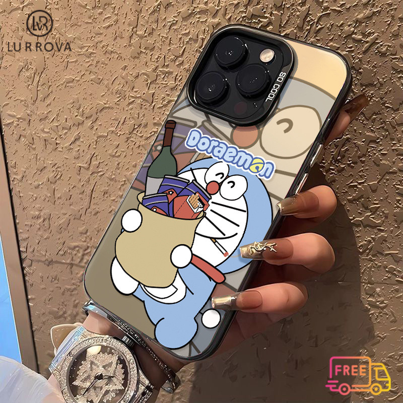 Case สำหรับ OPPO Reno12 F 5G Reno 12 5G Reno12 Pro 5G Reno 11 5G Reno 11 Pro 5G Reno 10 5G Reno 10 Pro 5G Reno 8T 5G Reno 8T 4G Reno 8Z 5G Reno 7Z 5G Reno 8 Reno 7 โดราเอมอนกันกระแทกเคสโทรศัพท์ TPU