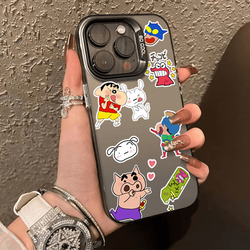 เคสไอโฟน 13 โทรศัพท์กรณียากกันกระแทกแ สำหรับ iPhone 11 12 14 15 Pro Max XR X Plus XS SE 7 8P กาตูน