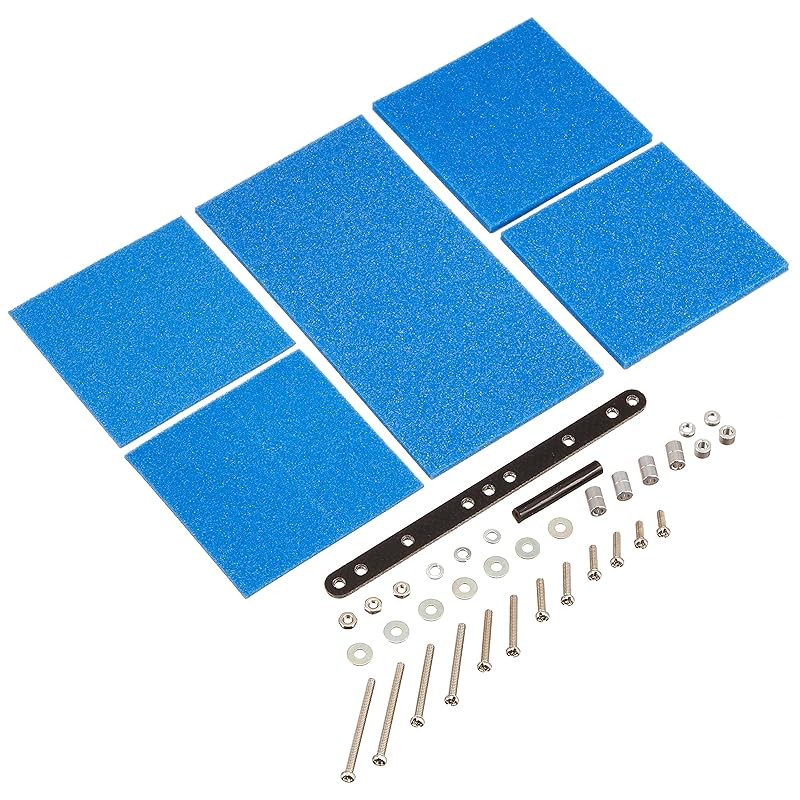 Tamiya Grade Up Parts Series หมายเลข 512 ชุดฟองน้ําเบรค Mild 1/2/3mm สีฟ้า 15512
