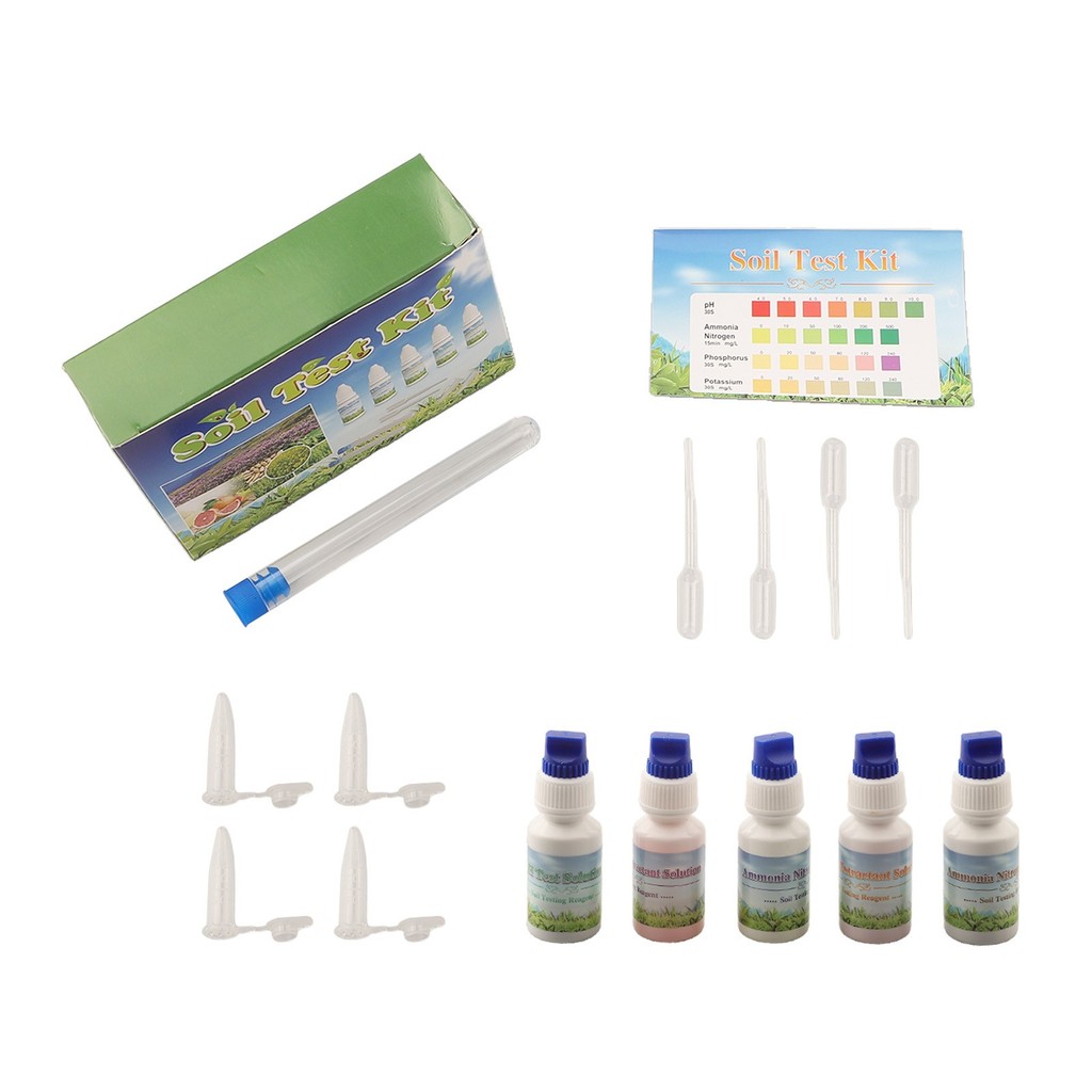【AMZ】Soil Test Kit for Agriculture Gardening Accurate PH Measurement for Healthy Soil
