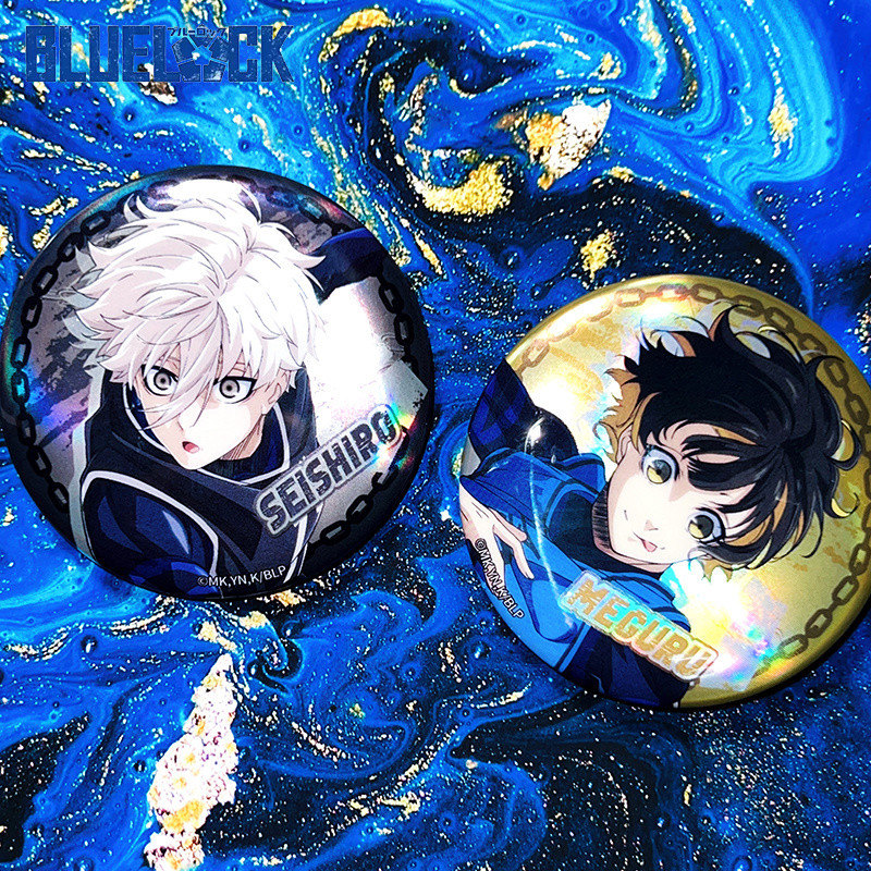 🍀BLUE LOCK Bachira Meguru Nagi Seishiro badge