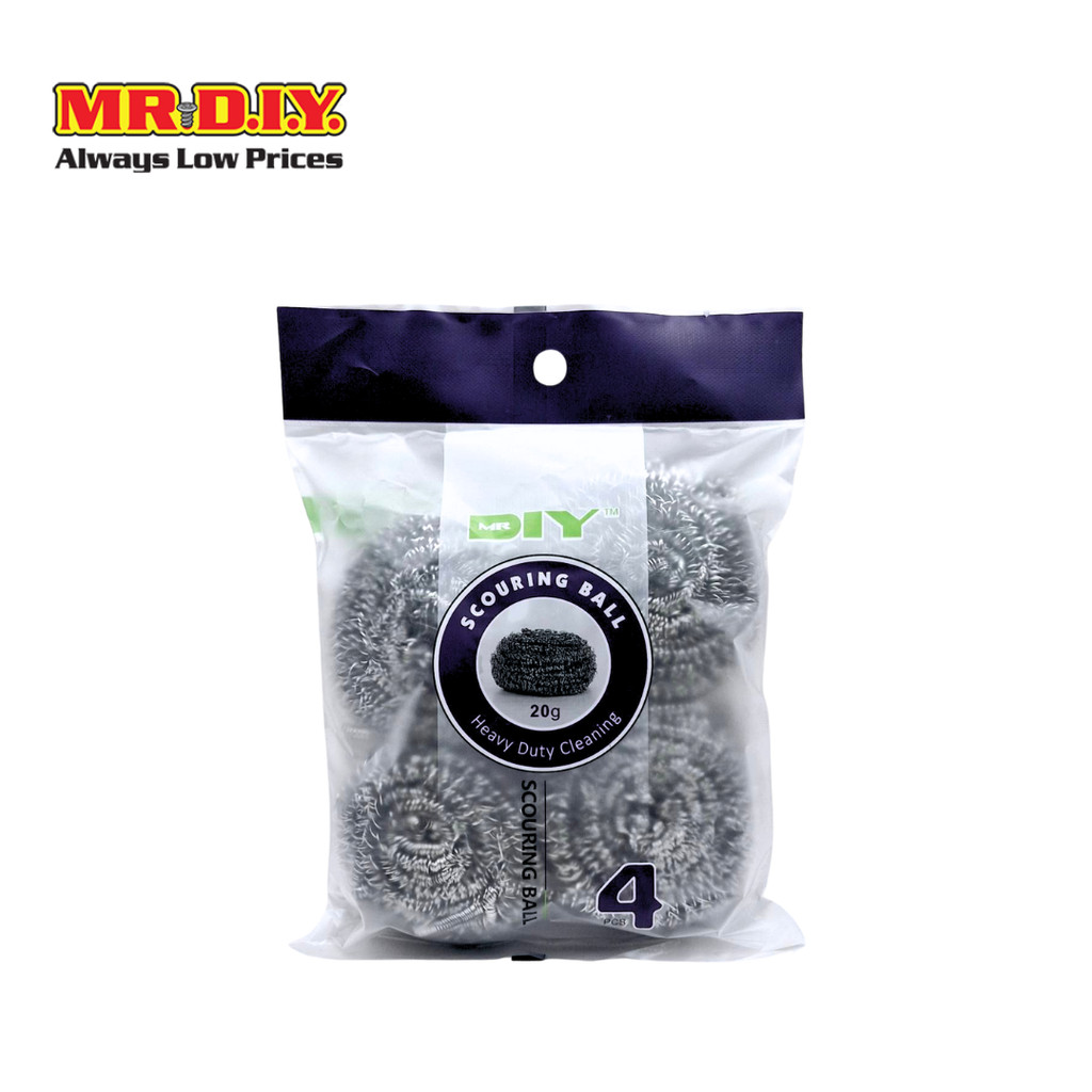 มิสเตอร์.ดี.ไอ.วาย ฝอยขัดอเนกประสงค์ สุดทรงพลัง (4 ชิ้น/แพ็ก)