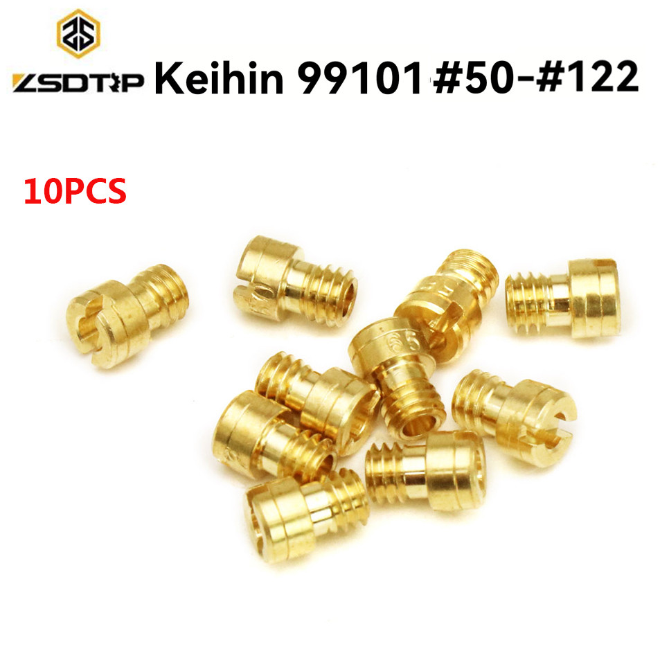 Keihin Carburetor 99101-116 Main Jet Pilot Jet Main Air Jet for GY6-50 KLX110 #50-122