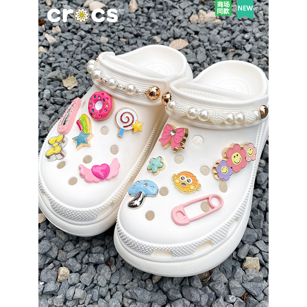 jibbitz crocs metal Pink Kuromi Barbie  jibbitz crocs เกาหลี crocs jibbitz jibbitz crocs ของแทั