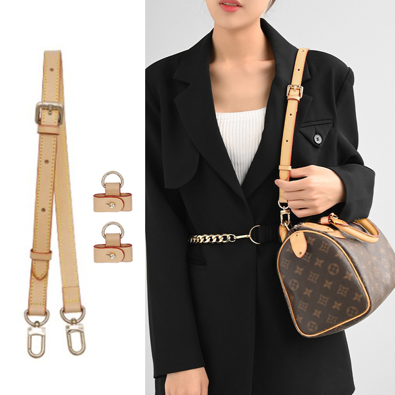 Evertoner Punch-free Transformation กระเป๋าสายรัดสําหรับ LV Speedy 25 30 ของแท้หนัง Crossbody สายคล้