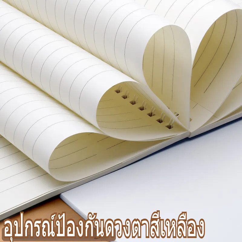 Lahomia คาปีบาร่า Capybara สมุดโน๊ตบุ๊ค สมุดสันห่วงข้าง สันห่วง เปลี่ยนไส้ได้ ขนาด A5 60แผ่น สีพาสเทล อุปกรณ์การเรียน - รูปที่ 4