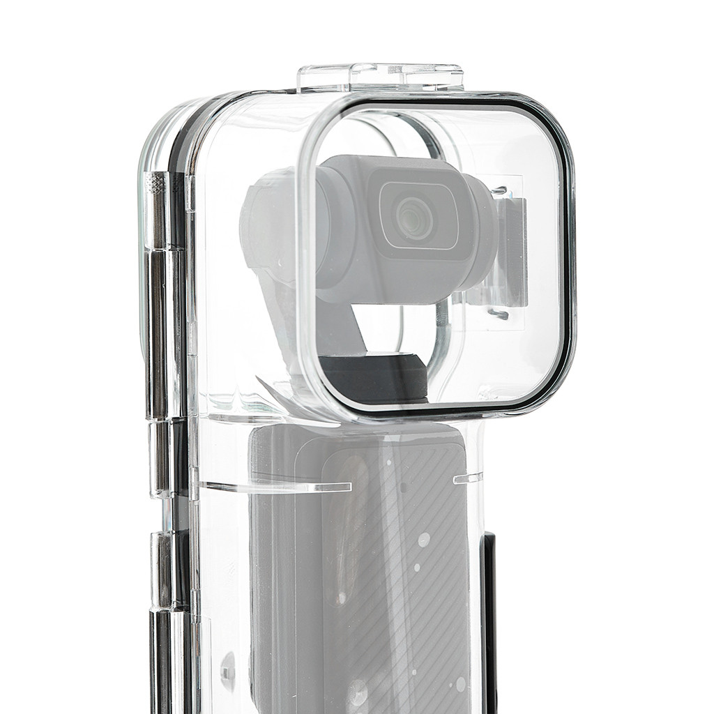 Feichao สําหรับ DJI OSMO Pocket 3 60M กันน้ําดําน้ําเต็มที่มองไม่เห็นป้องกันกรณีพร้อมอะแดปเตอร์เมาท์