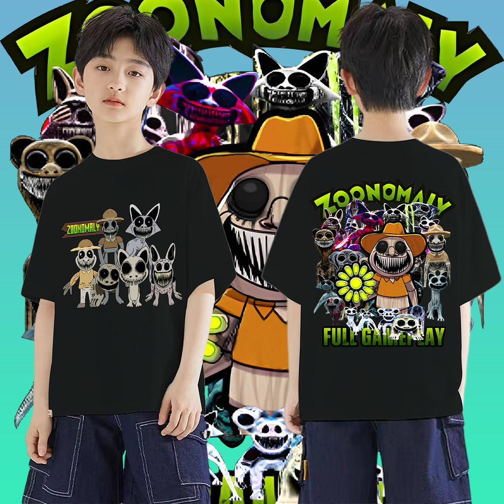 (จัดส่งตลอด 24 ชั่วโมง)Kids Tshirt พร้อมส่ง เสื้อยืดเด็ก พิมพ์ลาย ผ้าCotton 100% ใส่ได้ ทั้ง ชาย ใส่สบาย ไม่หด ไม่ย้