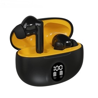 หูฟังบลูทูธลดเสียงรบกวน 859B ANC ลดเสียงรบกวนระบบเสียงสเตอริโอ ENC Call HIFI หูฟังเอียบัดไร้สายเล่นเกมกีฬา