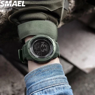 SMAEL สมาเอล 8105นาฬิกากันน้ําแสงดิจิตอลนาฬิกาจับเวลานาฬิกาสําหรับผู้ชายดิจิตอลกีฬาข้อมือ นํา ผู้ชาย50เมตร