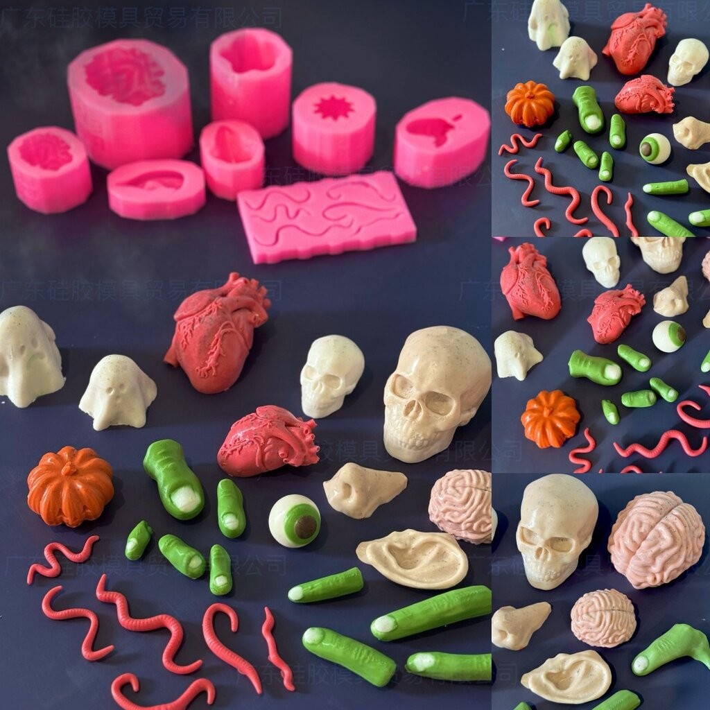 รวมแม่พิมพ์ขนม ฮาโลวีนหลอนที่สุด ลายคมชัด ทำขนมได้ทุกแบบ