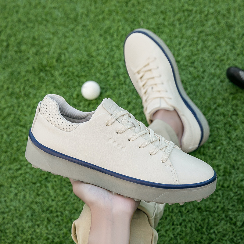 Pgm รองเท้ากีฬา รองเท้ากอล์ฟ กันน้ํา ระบายอากาศ กันลื่น สีขาว สําหรับผู้หญิง XZ268