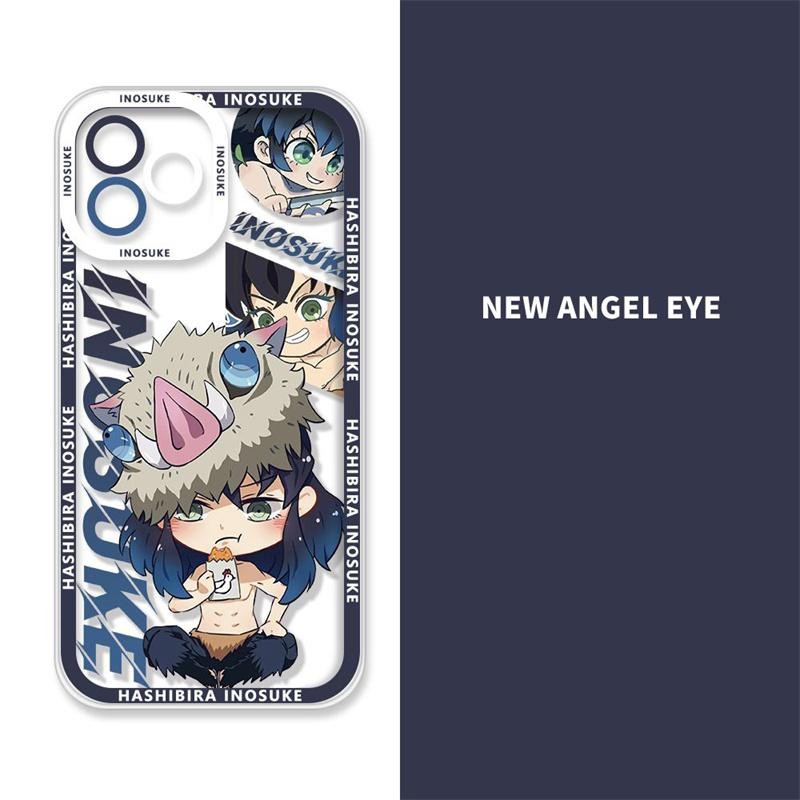 SAMSUNG เคสโทรศัพท์สําหรับsamsung Galaxy A55 A35 A54 A14 A34 M54 5G S24 Ultra Plusกรณีน่ารักอะนิเมะDemon Slayer Kamado Nezuko Tanjirou Zenitsu Inosuke Tokitou Muichirou