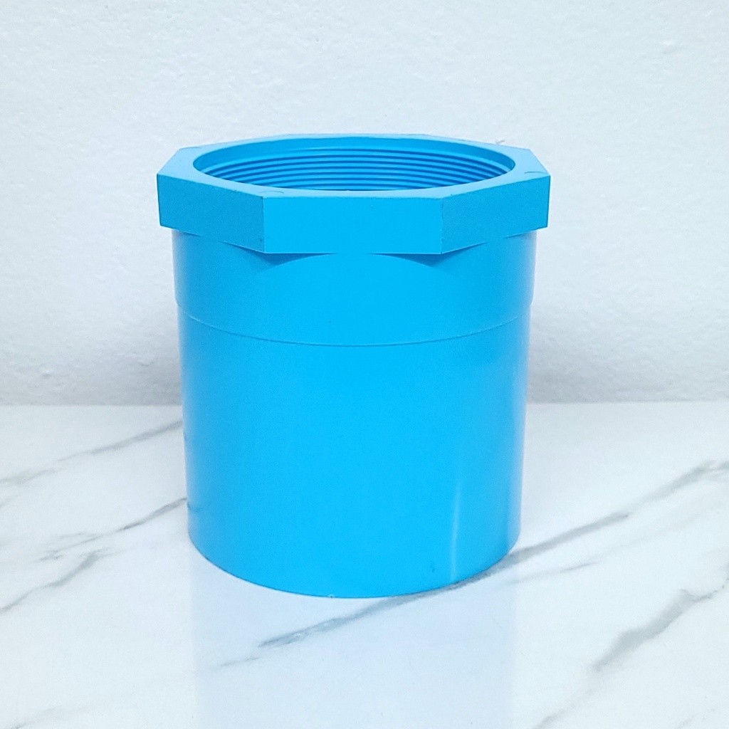 ข้อต่อ PVC (หนา) 3 นิ้ว (80 มม.) ต่อตรง เกลียวใน-นอก : ข้อต่อท่อ ตราท่อน้ำไทย พีวีซี - รูปที่ 2
