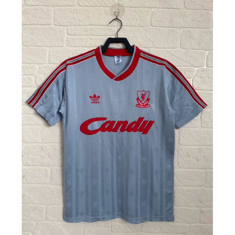 88-90 Liverpool Away Football Retro Casual Jersey