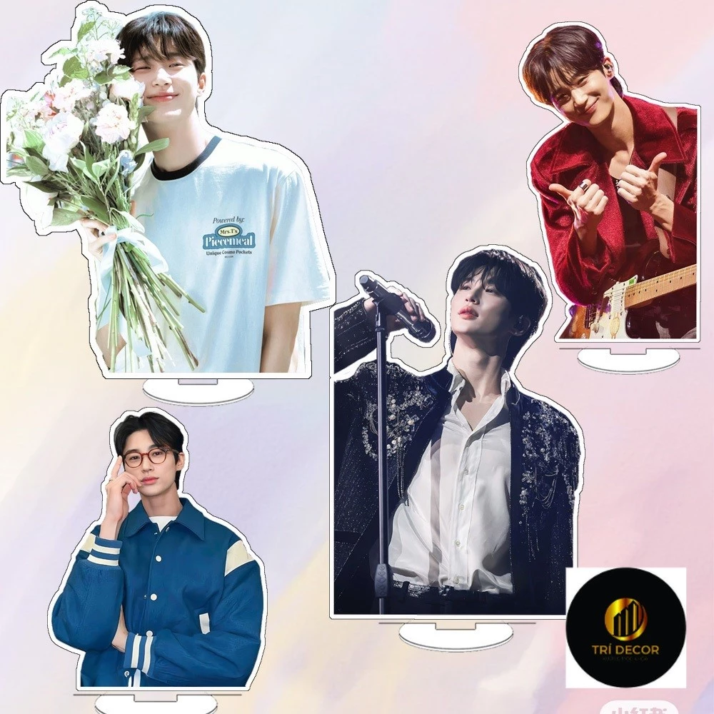 Byeon Woo Seok อะคริลิค Standee 10 ซม.ตกแต่งโต๊ะของขวัญนักเรียน