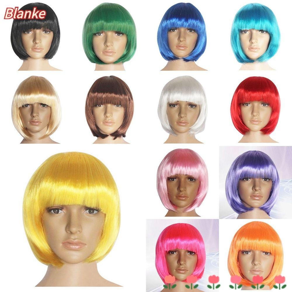Blanke Bob Hair Wigs ขายร้อนเครื่องแต่งกายตรง