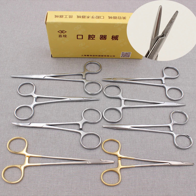 1pc Stainless Steel Hemostatic Clamp Forceps Surgical Forceps Tool Hemostatic Forceps Pliers Straigh