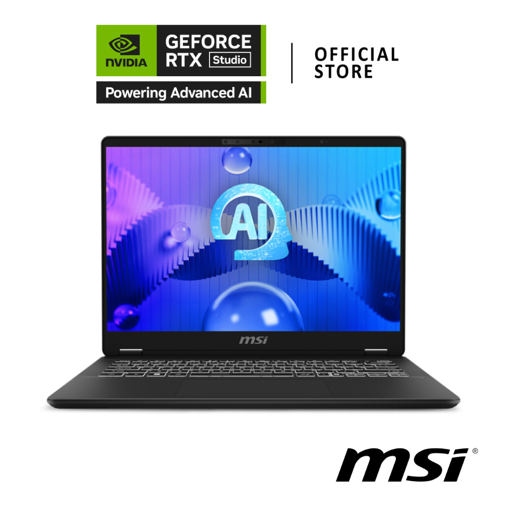 MSI PRESTIGE 14 AI STUDIO | NVIDIA® GeForce RTX™ 3050 | Intel® Core™ Ultra 5-125H (C1UDXG-054TH)