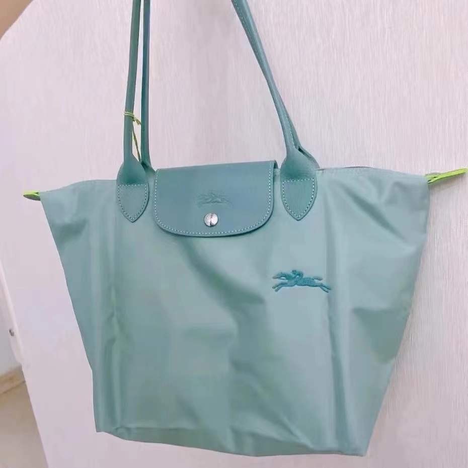 พร้อมสต็อกเดิมและแท้100% Longchamp Le Pliage 1899/2605/1621 919กระเป๋าสะพายขนาดใหญ่ของผู้หญิงกระเป๋า Messenger ขนาดกลางกระเป๋าถือถุงเกี๊ยวกระเป๋ากระเป๋าออแกไนเซอร์กระเป๋า