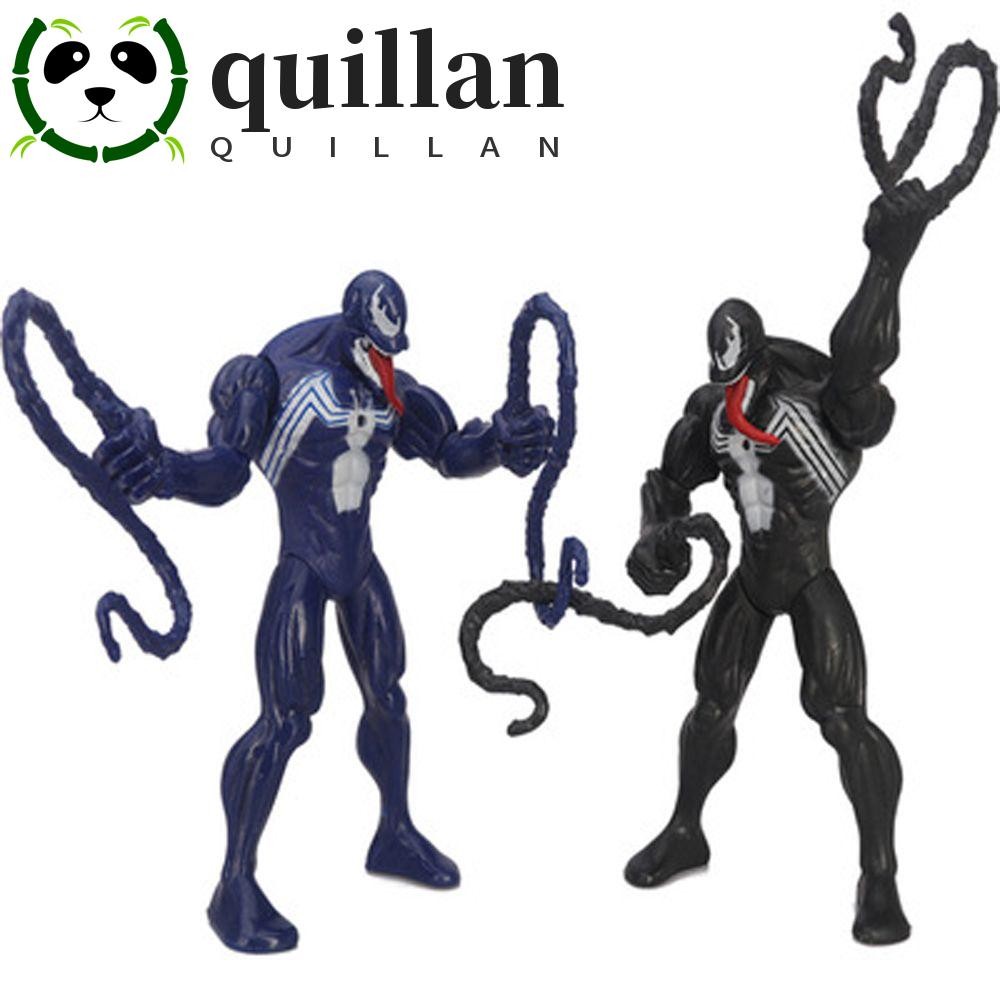 Quillan โมเดลฟิกเกอร์ Pvc รูปเวน่อม มาร์เวล ขนาด 16 ซม. สีดํา ขยับได้ สําหรับเก็บสะสม ของขวัญ