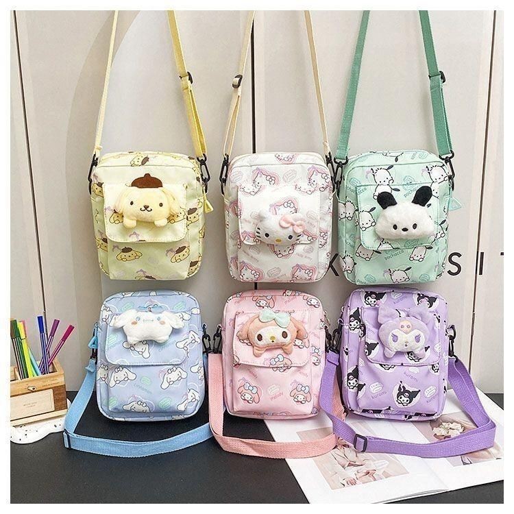 Childlike การ์ตูน Messenger กระเป๋าสาวฤดูร้อน Leisure Ultra-Light Baby Travel กระเป๋าเป้สะพายหลังขนาดเล็กอินเทรนด์เด็กน่ารักกระเป๋าขนาดเล็ก