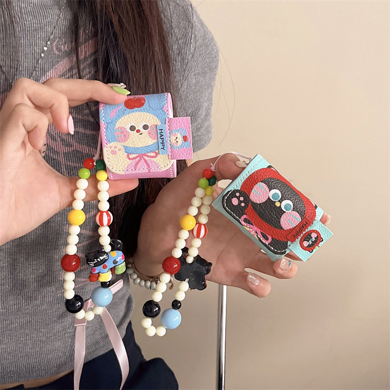 ฝาครอบหัวลูกแมว เหมาะสําหรับ Airpods1/2 3 Pro Pro2 Airpods4 ชุดหูฟังไร้สายบลูทูธป้องกันกรณี Air Pods Pro 3 4 หูฟังป้องกันกรณี