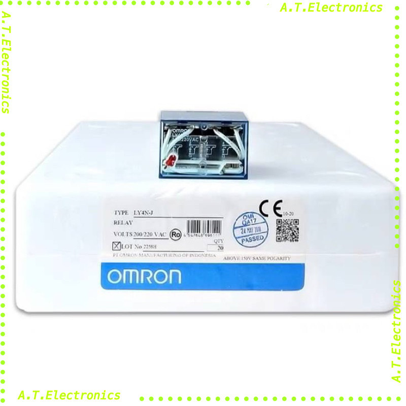 สุดคุ้ม LY4Nj Ly4 Ly4 n รีเลย์ เดิมแท้  OMRON รีเลย์กลาง LY4N j DC24V ส่งทุกวัน ร้านใน  กทม ราคาโรงง