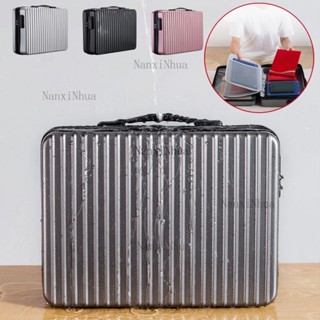 กันน้ําเอกสารถุงเก็บกล่องรวมกันล็อคขนาดใหญ่-ความจุกล่องมัลติ…