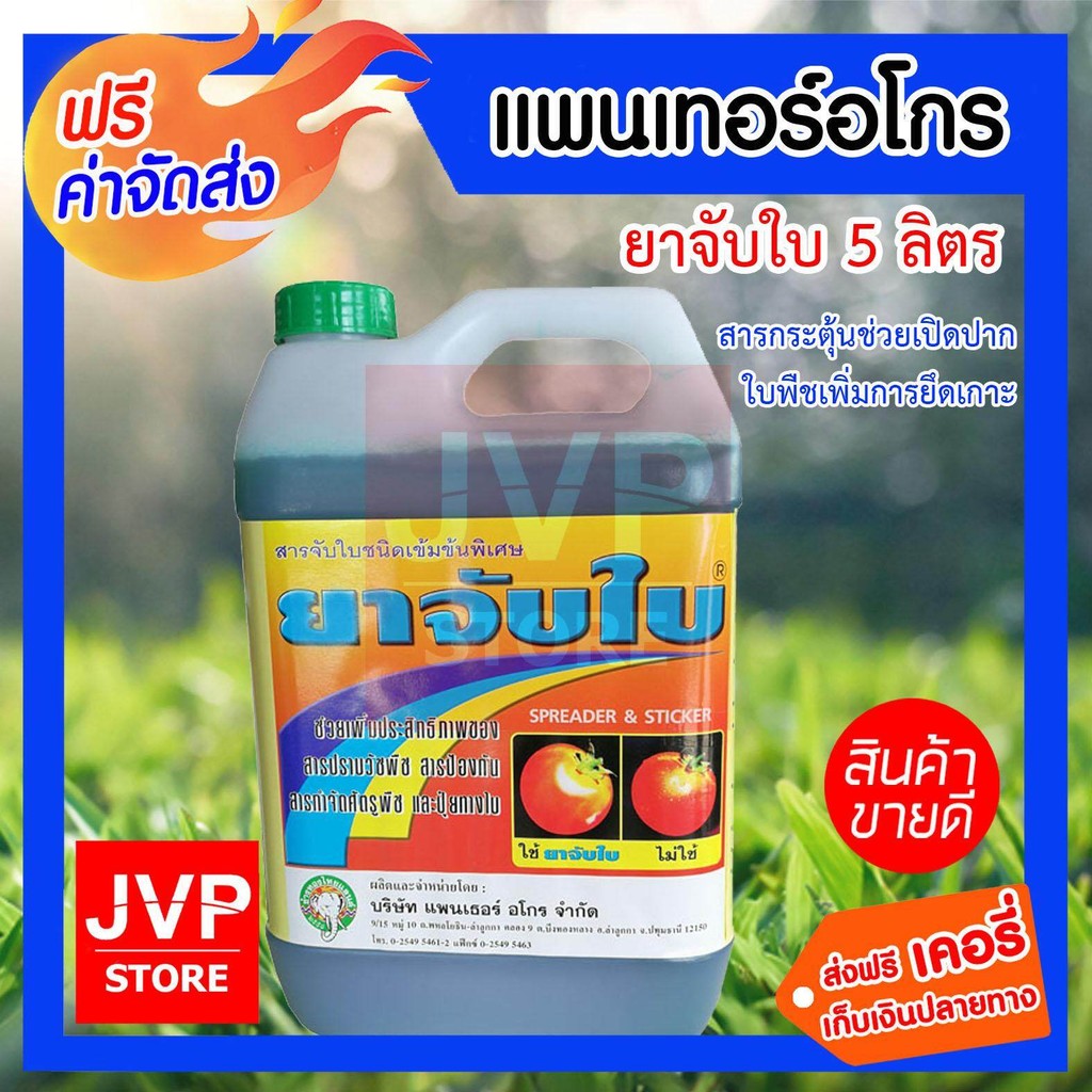 สารจับใบเข้มข้นชนิดพิเศษ แพนเธอร์ อโกร และ Biohard ขนาด 5 , 25 ลิตร สารจับใบสูตรพิเศษ ยึดเกาะแน่น ยาจับใบ ติดทน