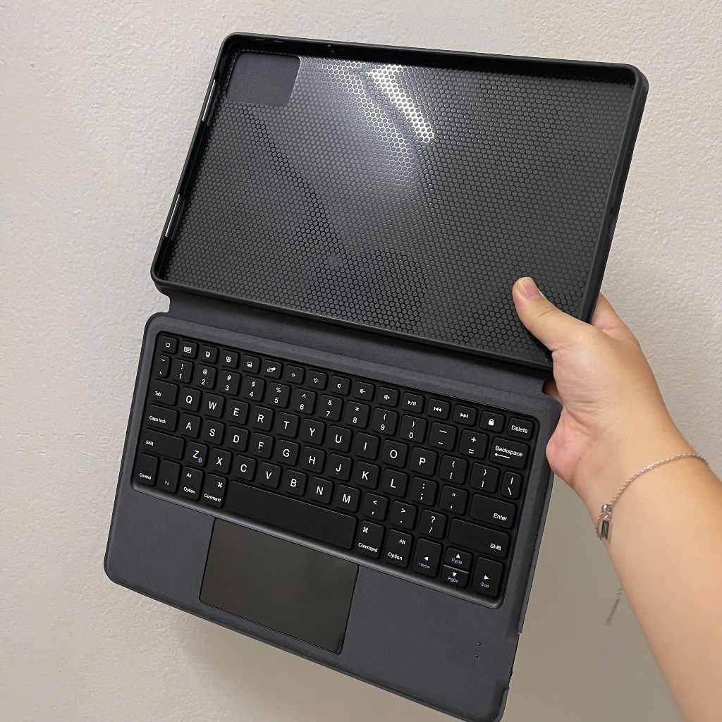 เคสคีย์บอร์ด Keybroad อัจฉริยะพร้อมทัชแพด ขาตั้งสําหรับ Lenovo Tab P11 / P11 Plus
