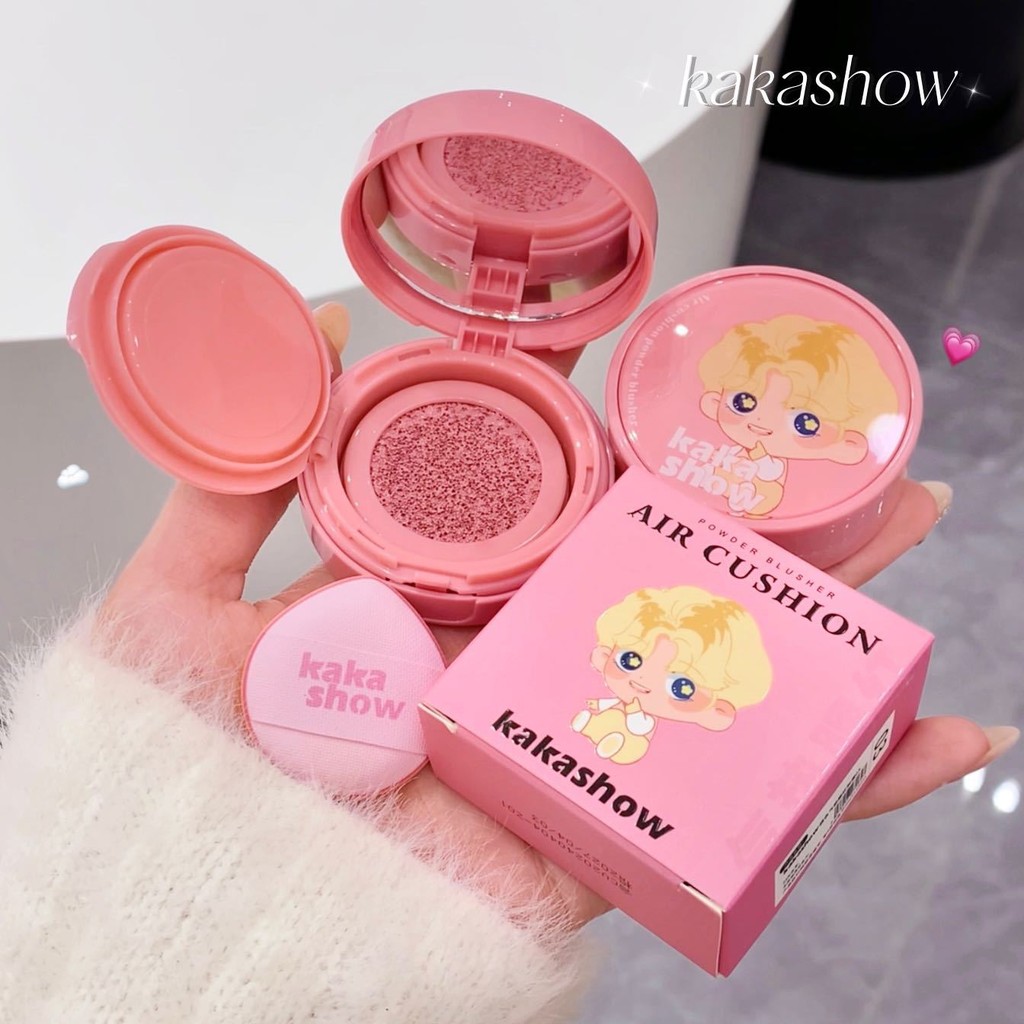 Kakashow Blush Powder Air Cushion Cream Makeup Natural Moisture Atmosphere Blush