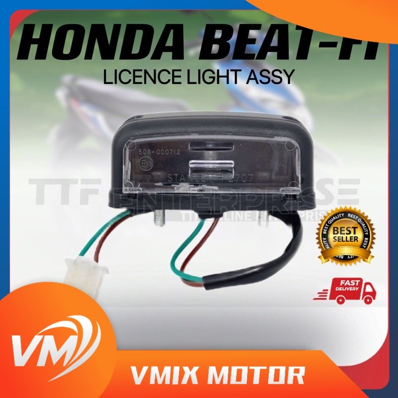 HONDA BEAT-FI LICENCE LIGHT ASSY BEATFI BEAT FI