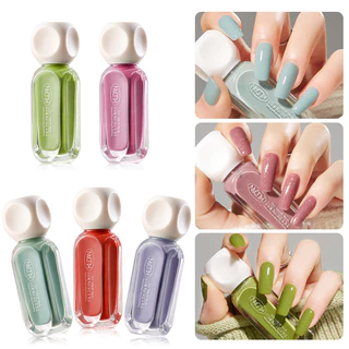 KUDAN 10ml ยาทาเล็บสูตรน้ํา Quick-Drying ลอกได้ยาวนานไม่มีกลิ่นหลายสี