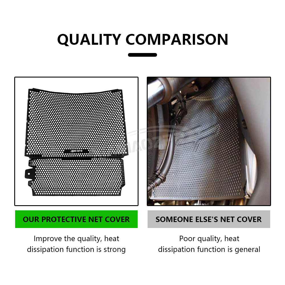 สําหรับอุปกรณ์เสริมรถจักรยานยนต์ ZX 10R ZX 10RR หม้อน้ําป้องกันถังน้ําสุทธิ Ninja ZX-10R ZX 10R ZX-1