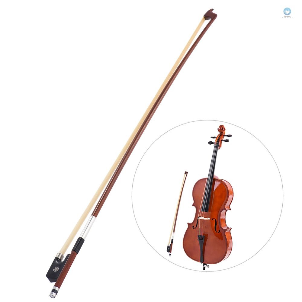 สต็อกไม้มะเกลือ Well-balance Brazilwood 4 4 Ebony Well-balance 4/4 Cello Round Ebony Stick Round Vio